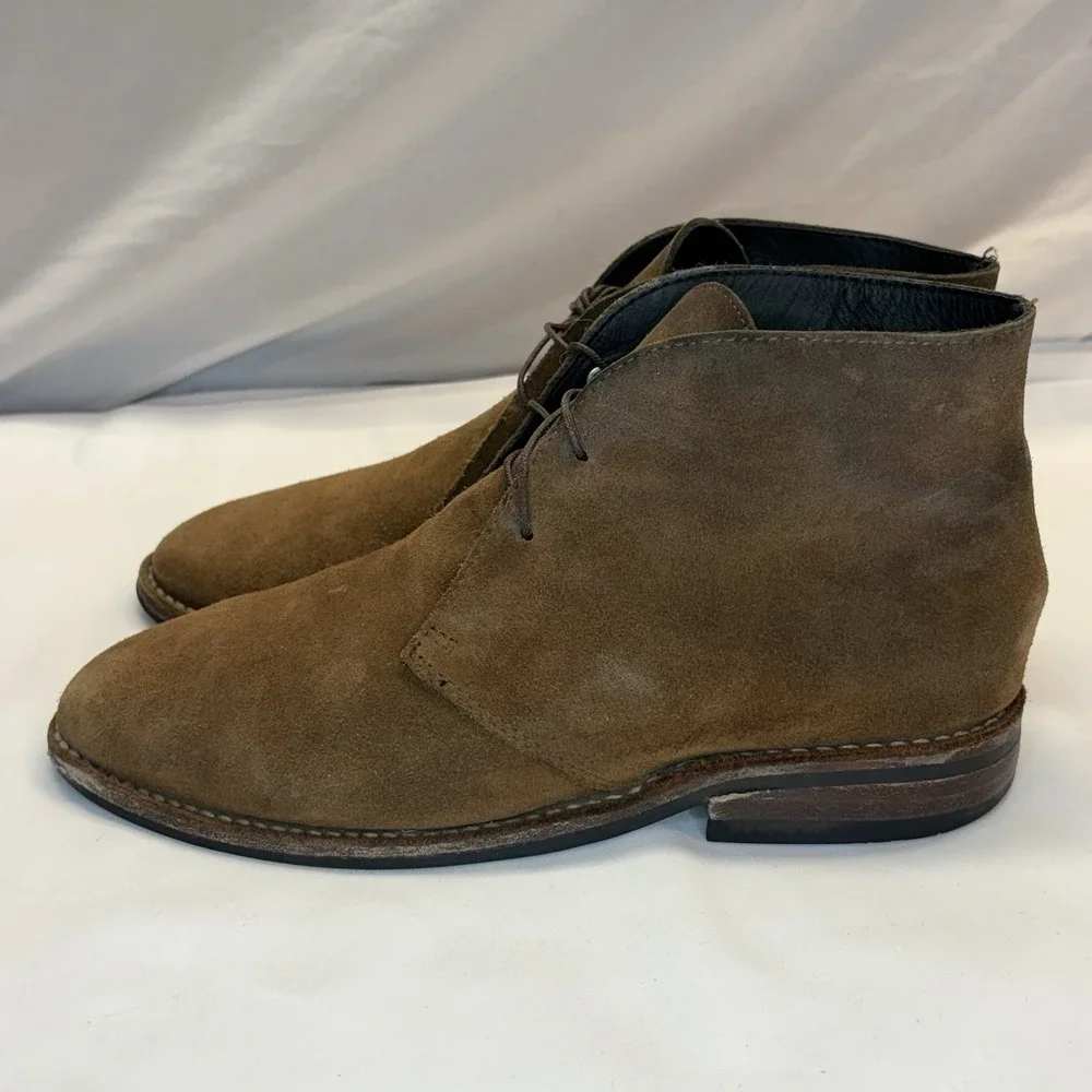 Thursday Scout Chukka Boots Men's US 8 D Cognac Suede Leather